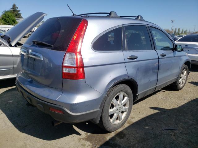 JHLRE48537C073469 - 2007 HONDA CR-V EX BLUE photo 3