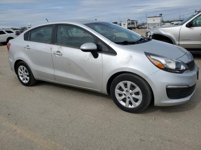 KNADM4A31H6057237 - 2017 KIA RIO LX SILVER photo 4