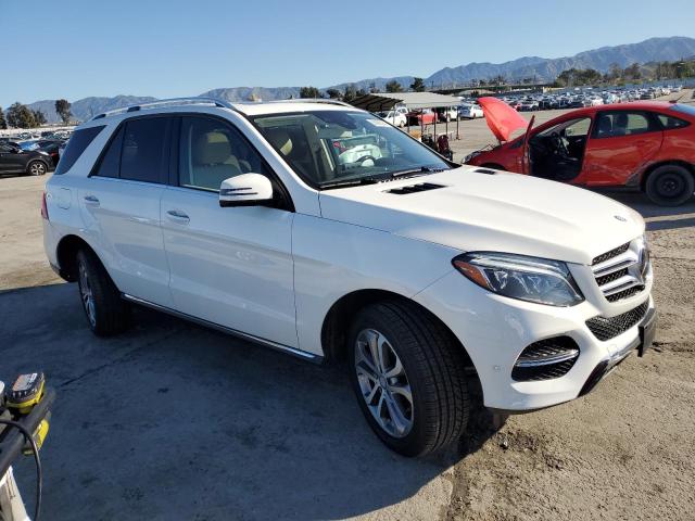 4JGDA5HB6GA749404 - 2016 MERCEDES-BENZ GLE 350 4MATIC WHITE photo 4