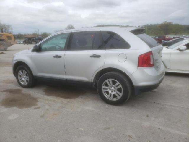 2FMDK3GCXCBA83478 - 2012 FORD EDGE SE SILVER photo 2