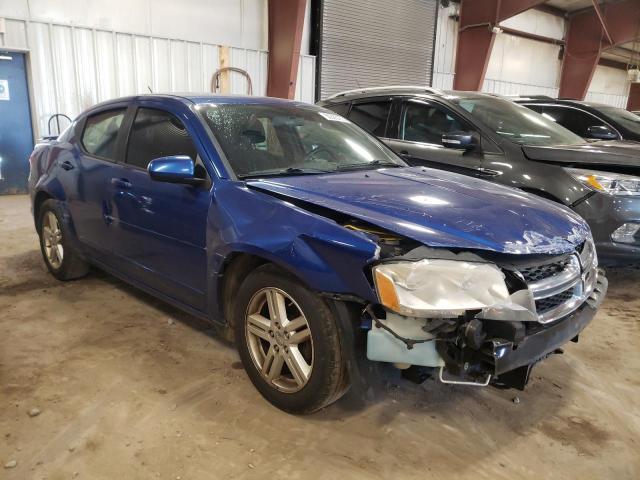 1C3CDZCG1DN666702 - 2013 DODGE AVENGER SXT BLUE photo 4