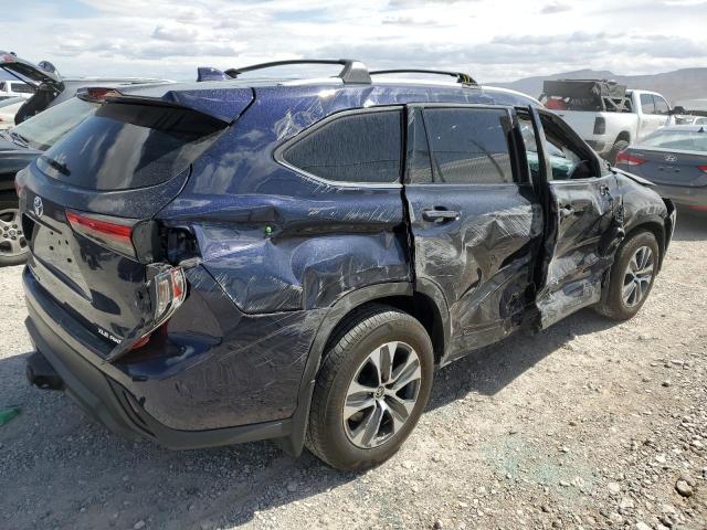5TDHZRBH2NS254300 - 2022 TOYOTA HIGHLANDER XLE Mavi foto 3