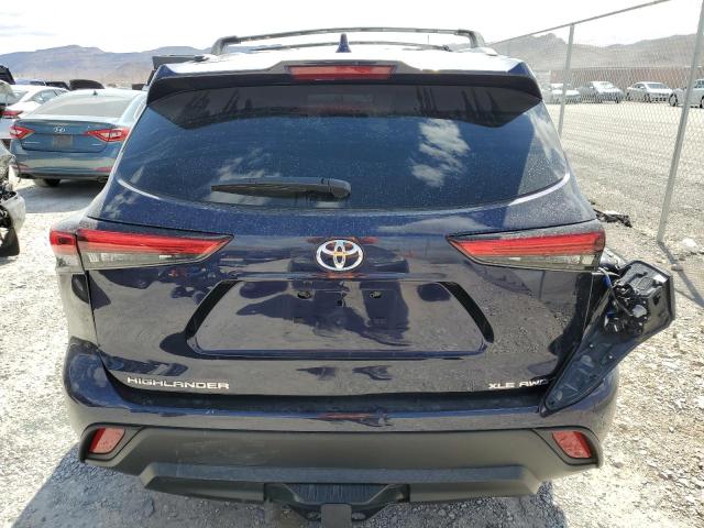 5TDHZRBH2NS254300 - 2022 TOYOTA HIGHLANDER XLE Mavi foto 6