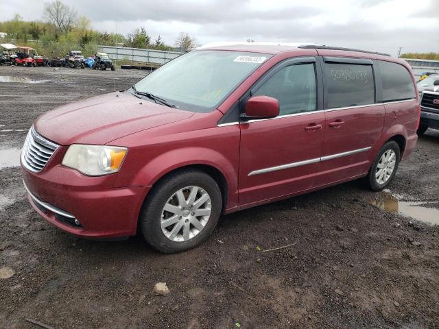 2C4RC1BG6ER382398 - 2014 CHRYSLER TOWN & COU TOURING RED photo 1