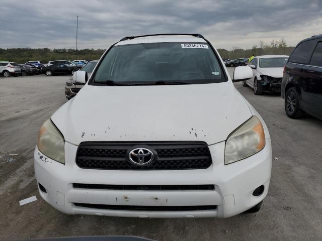 JTMZD33V775046782 - 2007 TOYOTA RAV4 WHITE photo 5