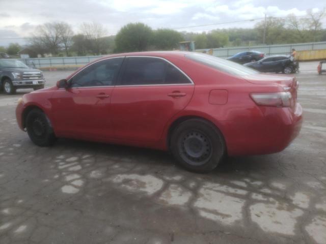 JTNBE46K673095209 - 2007 TOYOTA CAMRY CE RED photo 2