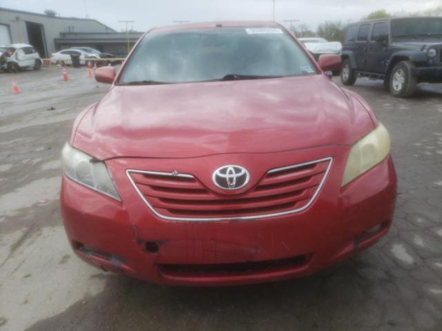 JTNBE46K673095209 - 2007 TOYOTA CAMRY CE RED photo 5