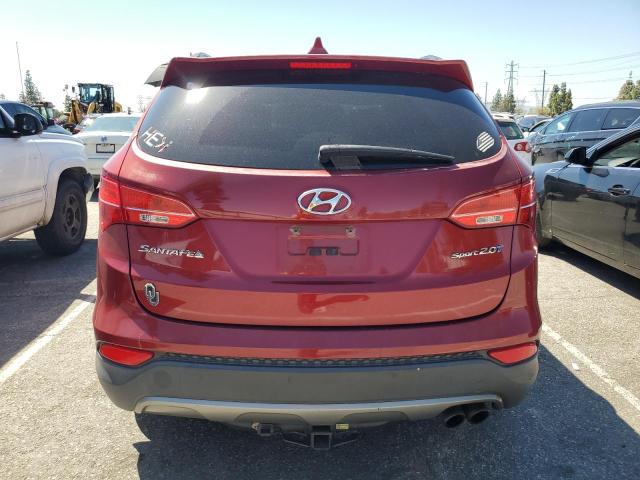 5XYZU3LA0DG070213 - 2013 HYUNDAI SANTA FE S BURGUNDY photo 6