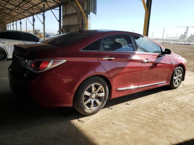 KMHEC4A47CA030693 - 2012 HYUNDAI SONATA HYBRID RED photo 3