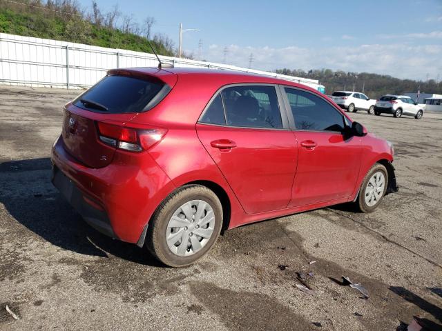 3KPA25AD9LE307045 - 2020 KIA RIO LX RED photo 3