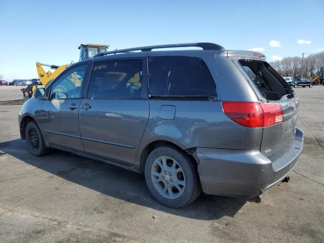 5TDZA22C64S111498 - 2004 TOYOTA SIENNA XLE GRAY photo 2