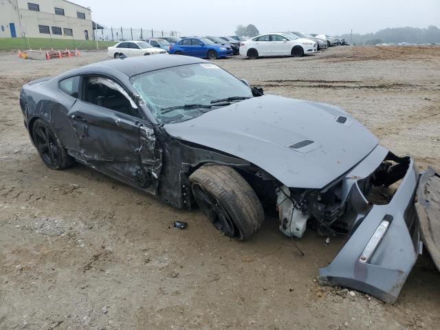 1FA6P8TH1M5135301 - 2021 FORD MUSTANG GRAY photo 4