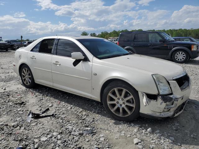 1G6DC67A760129455 - 2006 CADILLAC STS WHITE photo 4
