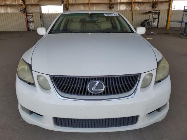 JTHBH96S165034716 - 2006 LEXUS GS 300 WHITE photo 5