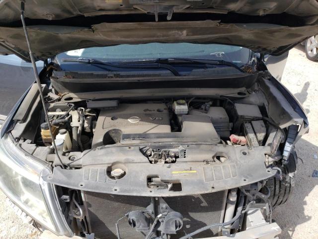 5N1AR2MN9EC631892 - 2014 NISSAN PATHFINDER S BLUE photo 12