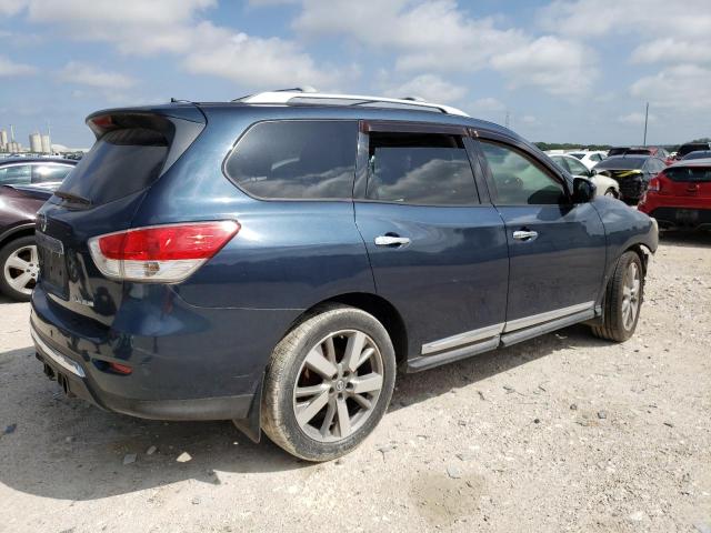 5N1AR2MN9EC631892 - 2014 NISSAN PATHFINDER S BLUE photo 3