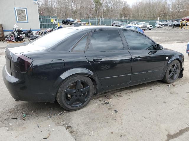 WAULC68E94A188747 - 2004 AUDI A4 1.8T QUATTRO BLACK photo 3