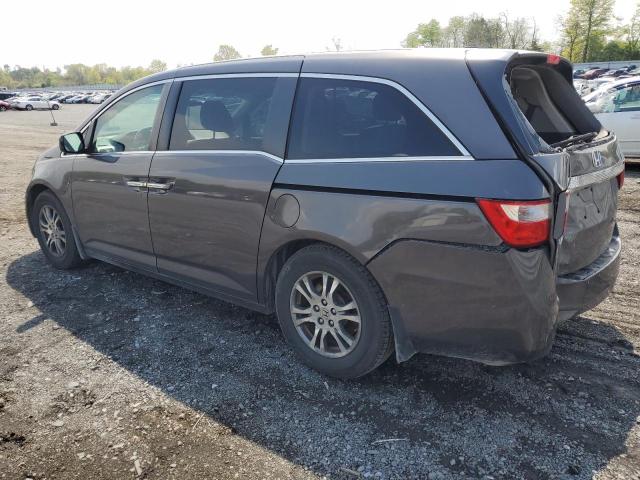 5FNRL5H61CB048651 - 2012 HONDA ODYSSEY EXL CHARCOAL photo 2