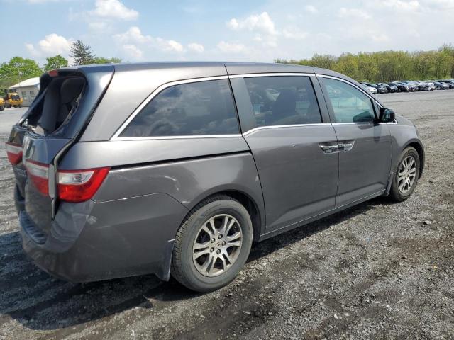 5FNRL5H61CB048651 - 2012 HONDA ODYSSEY EXL CHARCOAL photo 3