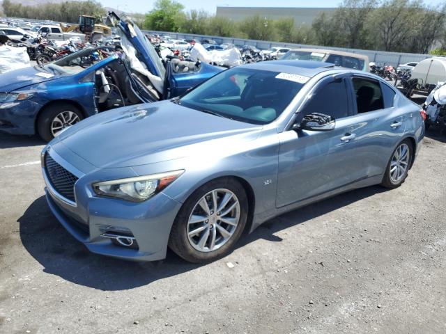 JN1EV7AP6GM301132 - 2016 INFINITI Q50 PREMIUM BLUE photo 1