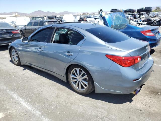 JN1EV7AP6GM301132 - 2016 INFINITI Q50 PREMIUM BLUE photo 2