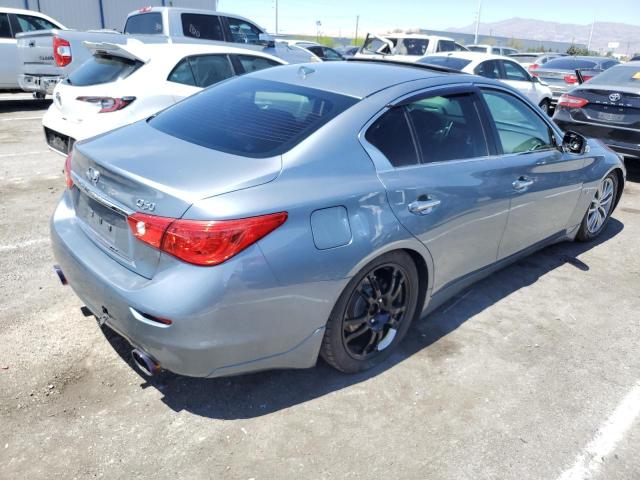 JN1EV7AP6GM301132 - 2016 INFINITI Q50 PREMIUM BLUE photo 3