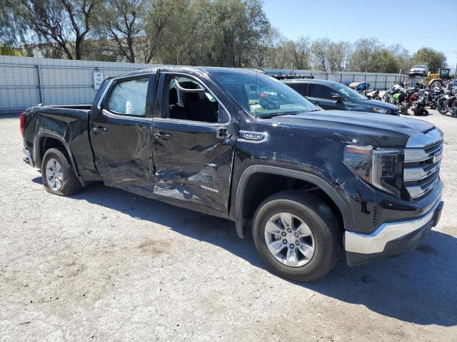 3GTPHBED7NG605232 - 2022 GMC SIERRA C1500 SLE BLACK photo 4