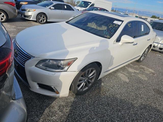 JTHCL5EF9D5016817 - 2013 LEXUS LS 460 WHITE photo 2