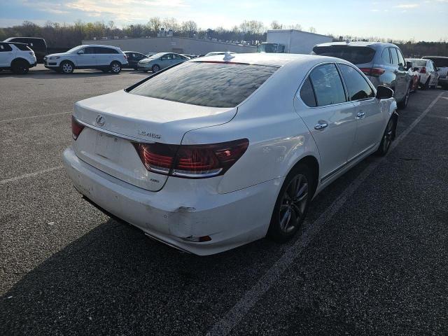 JTHCL5EF9D5016817 - 2013 LEXUS LS 460 WHITE photo 4