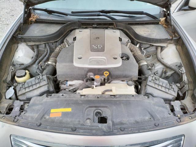 JNKBV61E48M205489 - 2008 INFINITI G35 SILVER photo 7