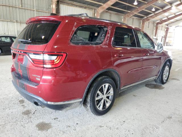 1C4RDHDG1EC452563 - 2014 DODGE DURANGO LIMITED BURGUNDY photo 3