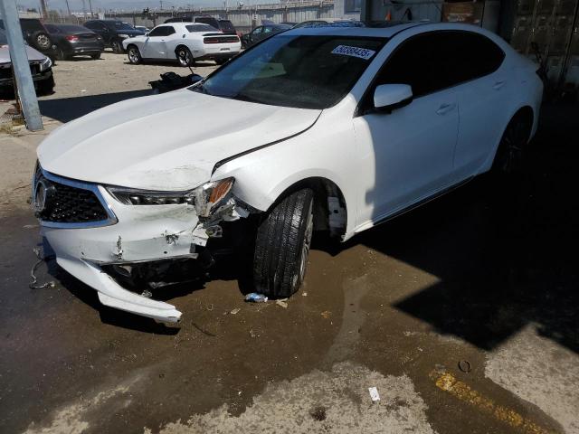 19UUB2F72JA008609 - 2018 ACURA TLX ADVANCE WHITE photo 1