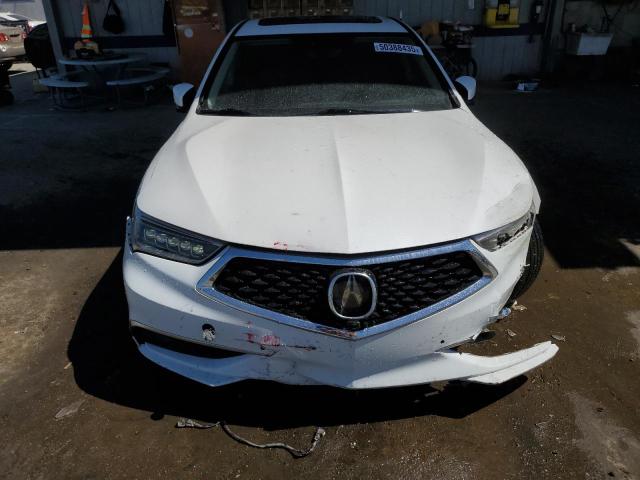 19UUB2F72JA008609 - 2018 ACURA TLX ADVANCE WHITE photo 5