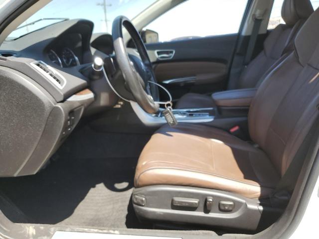 19UUB2F72JA008609 - 2018 ACURA TLX ADVANCE WHITE photo 7