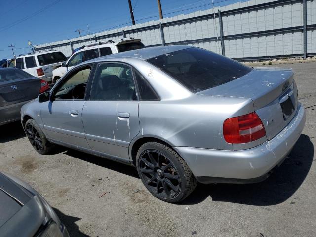 WAUDC68D71A140221 - 2001 AUDI A4 1.8T QUATTRO SILVER photo 2