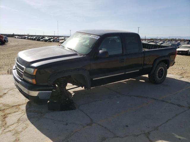 1GCEC19V37Z204556 - 2007 CHEVROLET SILVERADO C1500 CLASSIC BLACK photo 1