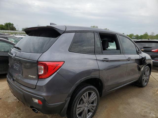 5FNYF8H54KB024290 - 2019 HONDA PASSPORT EXL CHARCOAL photo 3
