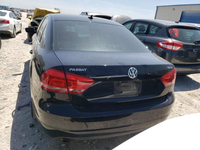 1VWBT7A31EC037126 - 2014 VOLKSWAGEN PASSAT SE BLACK photo 6