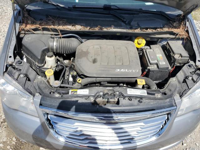 2C4RC1BG6GR189459 - 2016 CHRYSLER TOWN & COU TOURING SILVER photo 12