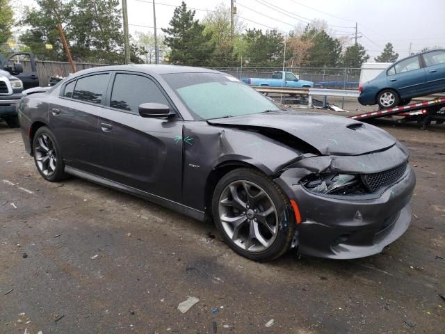 2C3CDXCT0KH575511 - 2019 DODGE CHARGER R/T GRAY photo 4