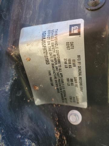 1G8AJ55F97Z191963 - 2007 SATURN ION LEVEL 2 Թուխ լուսանկար 12