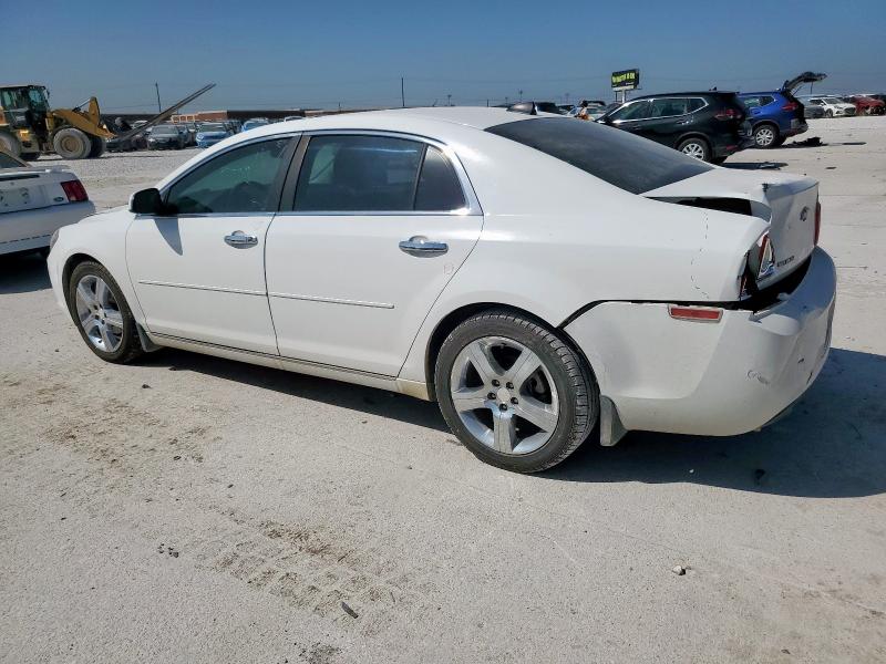 1G1ZC5E0XCF303155 - 2012 CHEVROLET MALIBU 1LT WHITE photo 2