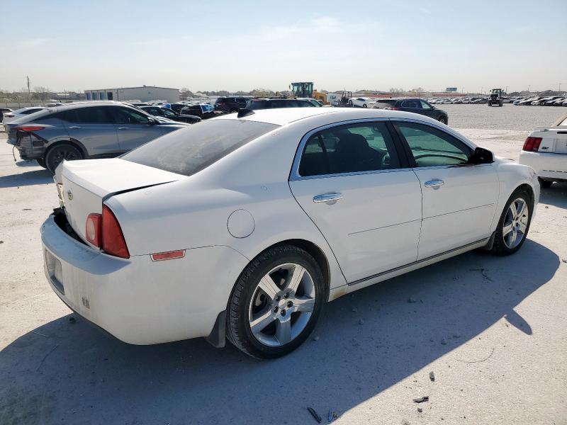 1G1ZC5E0XCF303155 - 2012 CHEVROLET MALIBU 1LT WHITE photo 3
