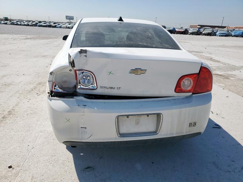 1G1ZC5E0XCF303155 - 2012 CHEVROLET MALIBU 1LT WHITE photo 6