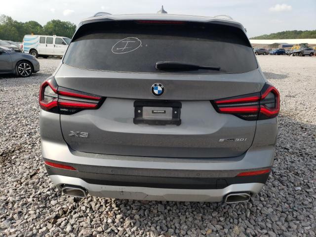 5UX43DP00P9N81204 - 2023 BMW X3 SDRIVE30I GRAY photo 6