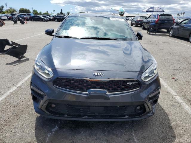 3KPF44AC2ME411508 - 2021 KIA FORTE GT GRAY photo 5