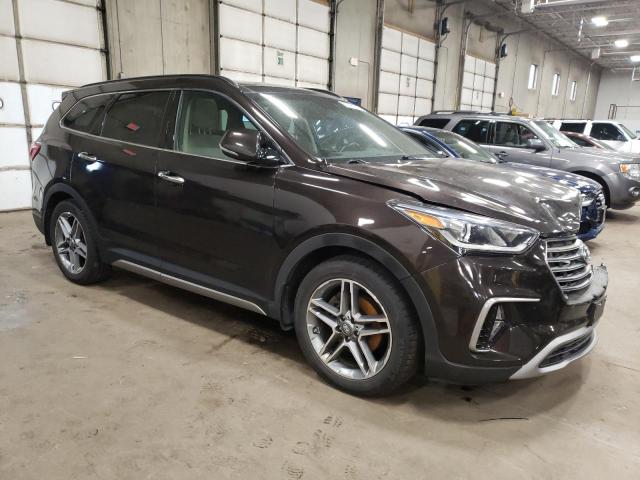 KM8SRDHF1HU208144 - 2017 HYUNDAI SANTA FE SE ULTIMATE BROWN photo 4