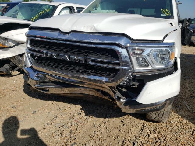 1C6SRFGTXKN626640 - 2019 RAM 1500 TRADESMAN WHITE photo 9