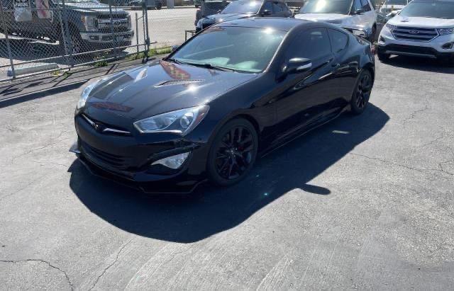 KMHHT6KJ0GU132760 - 2016 HYUNDAI GENESIS CO 3.8L BLACK photo 2