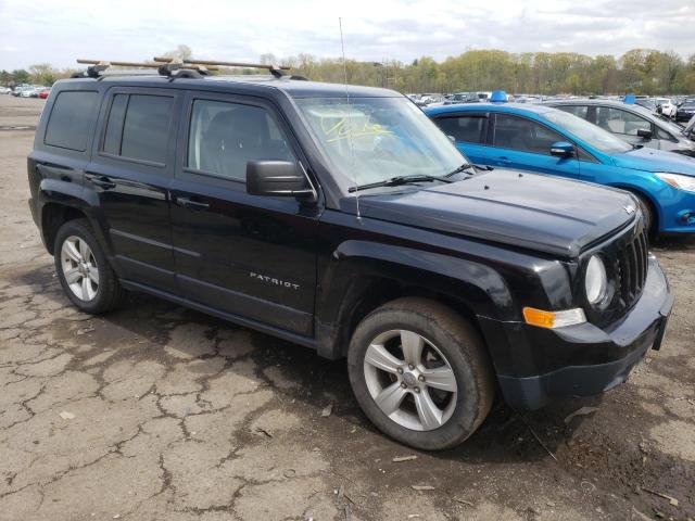 1C4NJRCB8ED928658 - 2014 JEEP PATRIOT LIMITED BLACK photo 4